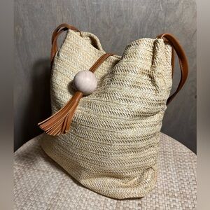 Summer Straw Bag Handbags Beach Shoulder Bags Vacation Tote Travel Bag